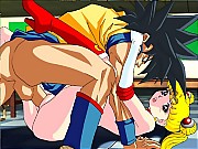 Dragonball began to fuck hard Sailor Moon with her girlfriends