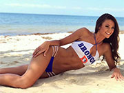 Denver Broncos Cheerleaders bikini photos.