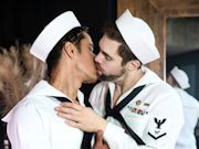 The Fleet is in port and these gay sailors can't wait to fuck!