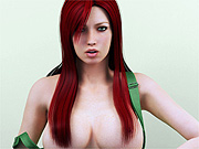 3D redhead babes in various pics