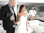 Horny Bride Kelsi Monroe Cheats with a Big Dick on Her Wedding Day