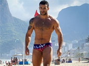 The sight of a real man wearing speedos has to be one of the hottest things ever