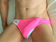 Do you have the confidence to wear a pink speedo in public?