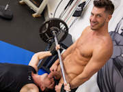 Colby Chambers loves barebacking during his workout