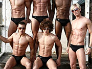 There is something hot about a classic black speedo brand speedo.