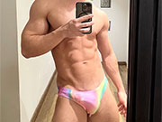 This guy has the whole speedo package... can I have a taste?
