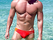 The sun is finally out, so my speedos are on and I am off to the beach.
