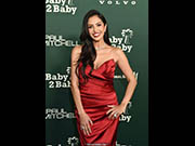 Vanessa Bryant in red dress at 2023 Baby2Baby Gala