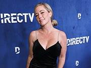 Kendra Wilkinson legs and cleavage at The Stars Oscar Viewing Party 2024
