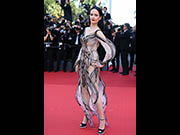 Eva Green at Kinds of Kindness red carpet at the 77th Cannes Film Festival