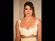 Priyanka Chopra cleavage while visits the Bulgari store in Mumbai