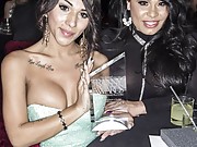 Transexual Celebritias party in Hollywood all having fun