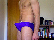 Jason is a long time fan/member and he said I could share these speedo selfies.