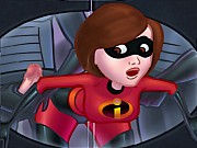 Incredibles milf Elastigirl was trapped and fucked by soldiers near the elevator
