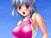 Cute swimsuit toons animated chesty darlings