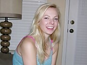 Absolute Adorable Blonde Amateur Teen Girlfriend Modeling Nude