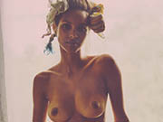 Lais Ribeiro topless and nude for Morena Magazine