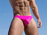 I recently bought a pair of pink speedos. I haven't had the courage yet.